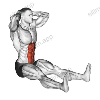 Chin to chest Stretch exercise targeting Waist