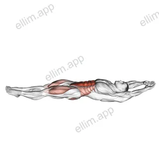 Cocoons exercise targeting Waist and Iliopsoas