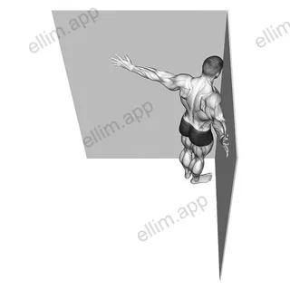 Coner Wall Chest Stretch exercise targeting Chest