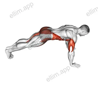 Cross Body Push-up exercise targeting Plyometrics