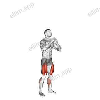 Double Jump Squat exercise targeting Plyometrics