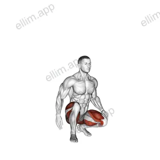Duck Walk exercise targeting Cardio