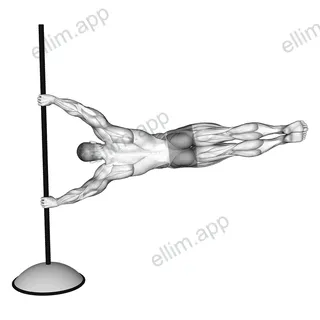 Flag exercise targeting Upper Arms and Waist