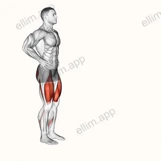 Forward Lunge exercise targeting Thighs and Gluteus Maximus