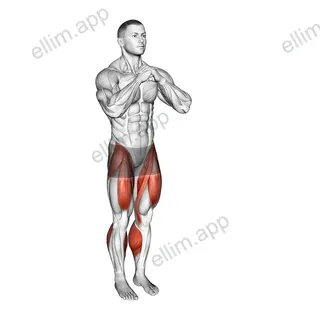 Front Leg Kick exercise targeting Plyometrics