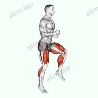 Half Knee Bends exercise targeting Cardio
