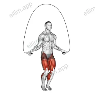 High Jump Rope exercise targeting Cardio