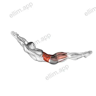 Hollow Rock exercise targeting Waist
