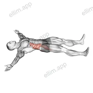 Iron Cross Stretch exercise targeting Hips and Gluteus Medius