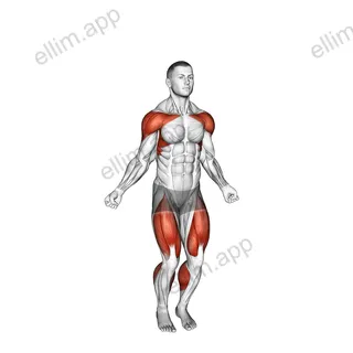 Jump Skip Rope exercise targeting Plyometrics
