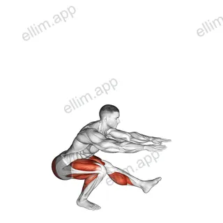 Jumping Pistol Squat exercise targeting Plyometrics