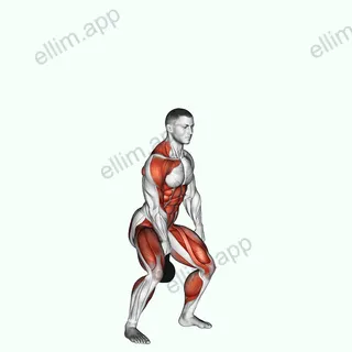 Kettlebell One Arm Clean and Jerk exercise targeting Shoulders and Adductor Magnus