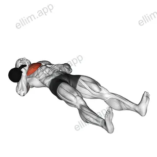 Kettlebell One Arm Floor Press exercise targeting Chest and Pectoralis Major Sternal Head
