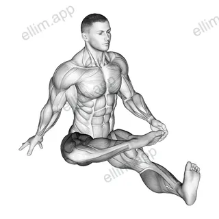 Plantar Flexion Stretch exercise targeting Hips