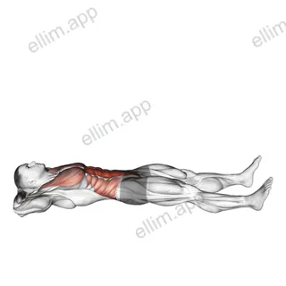 Prisoner Half Sit-up exercise targeting Waist and Iliopsoas
