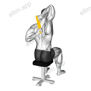 Resistance Band Shoulder Stretch Behind the Back exercise targeting Shoulders and Deltoid Posterior