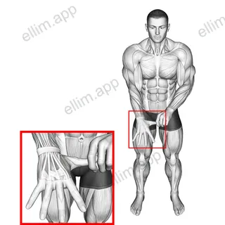 Separation Finger Stretch exercise targeting Forearms