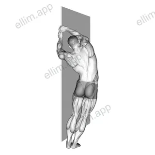 Side Lat Stretch exercise targeting Back