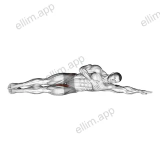 Side Lying Leg Raise exercise targeting Hips