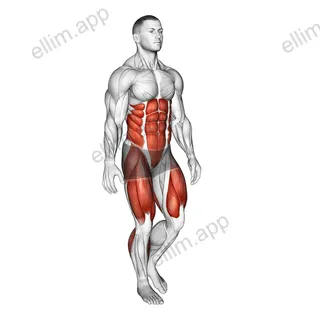 Single Leg Stand exercise targeting Plyometrics