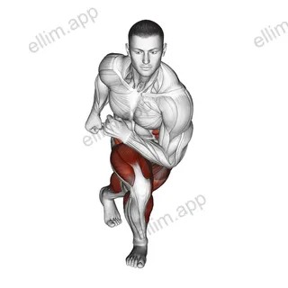 Skater exercise targeting Cardio