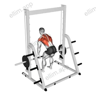 Smith Rear Delt Row exercise targeting Shoulders