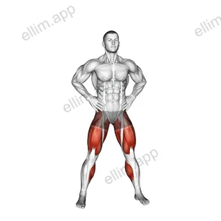 Standing Scissors exercise targeting Plyometrics
