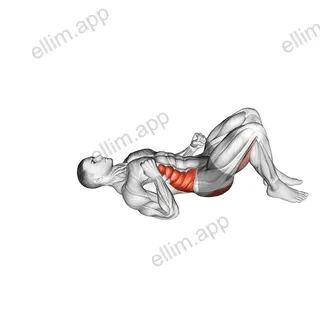 Twist Hip Lift exercise targeting Hips and Gluteus Maximus