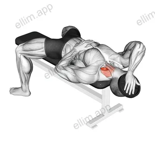 Weighted Lying Side Neck Raise exercise targeting Neck
